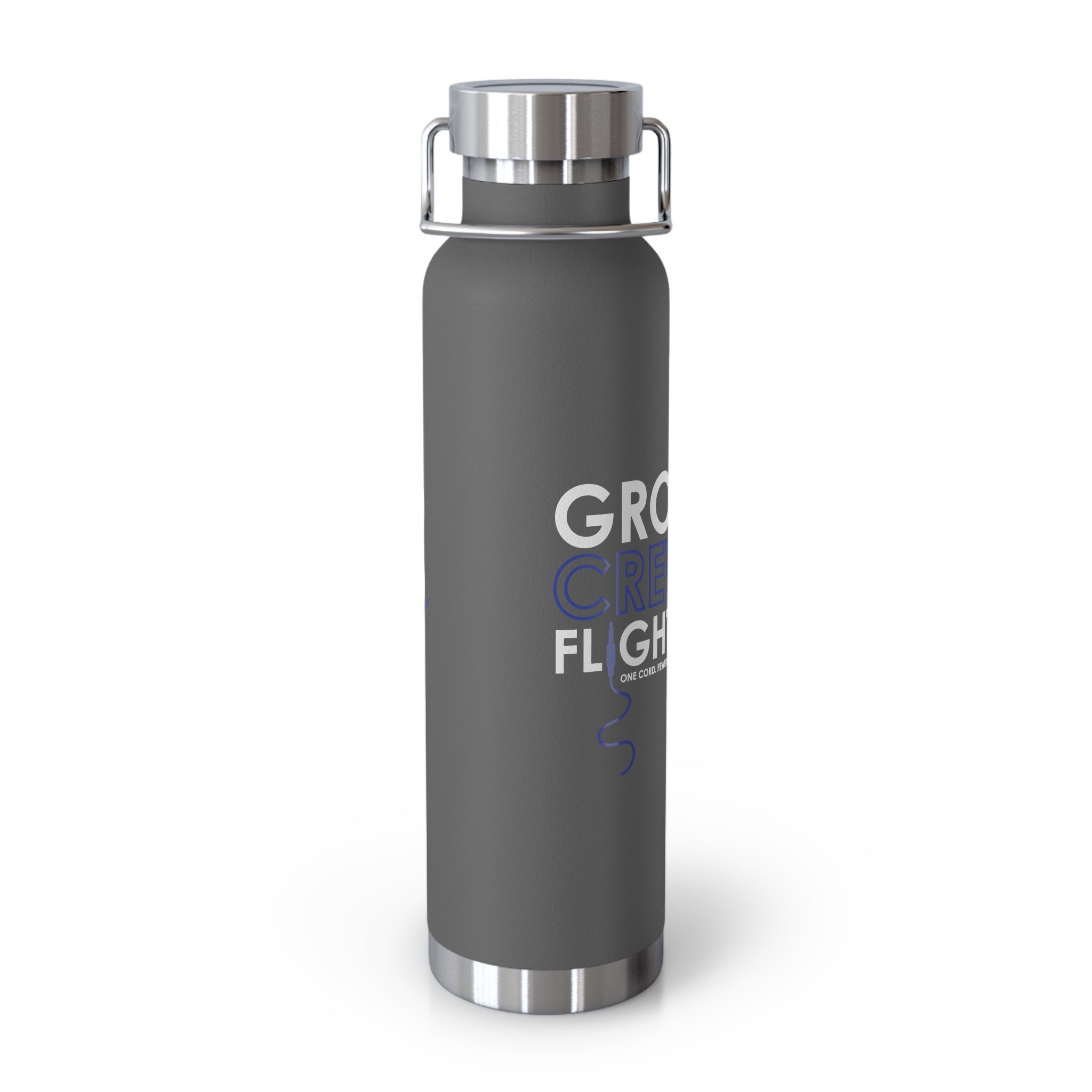 GroundComm X30 - Copper Vacuum Insulated Bottle, 22oz